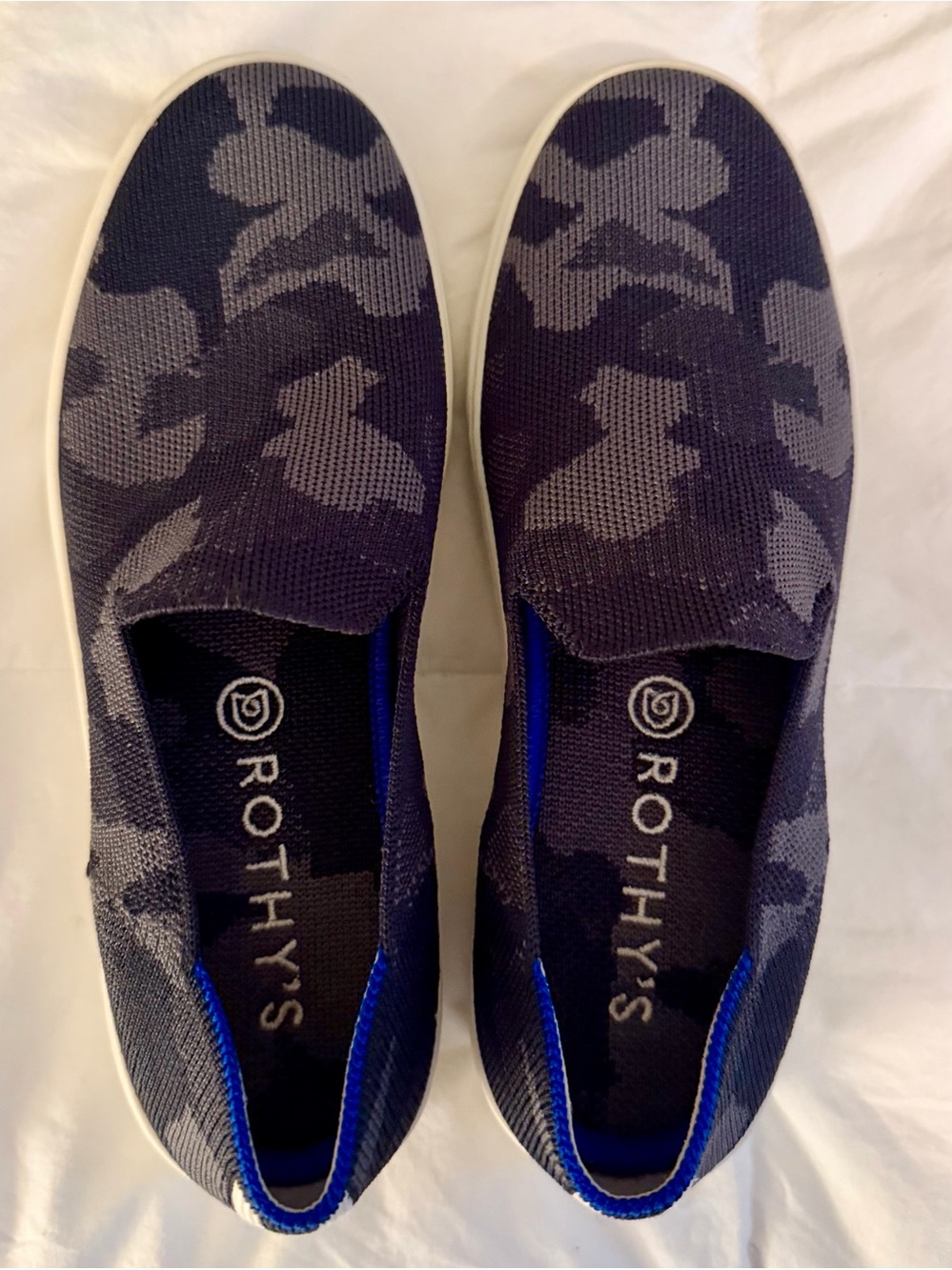 Rothy's women’s Slip-On Sneakers in Camo
